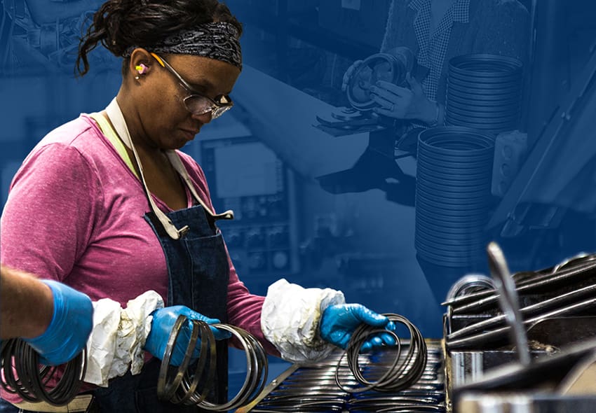 Stemco assembly line.